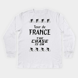 Tour de FRANCE ✔ For all the fans of sports and cycling Kids Long Sleeve T-Shirt